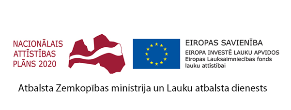 Atbalsta Zemkopības ministrija un Lauku atbalsta dienests